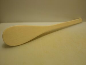 Ustensile de cuisine spatule bois